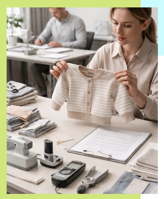 Сертификация детской одежды и текстильных изделий в Борзе