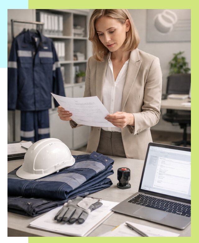 Сертификация спецодежды в Борзе от 7211 р. | Алешин-Бря