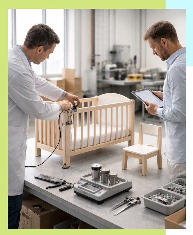 Сертификация детской мебели и проверка безопасности в Борзе