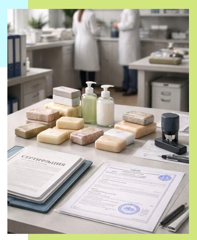 Сертификация мыла и сертификат на мыло в Борзе от 12361 | Алешин-Бря