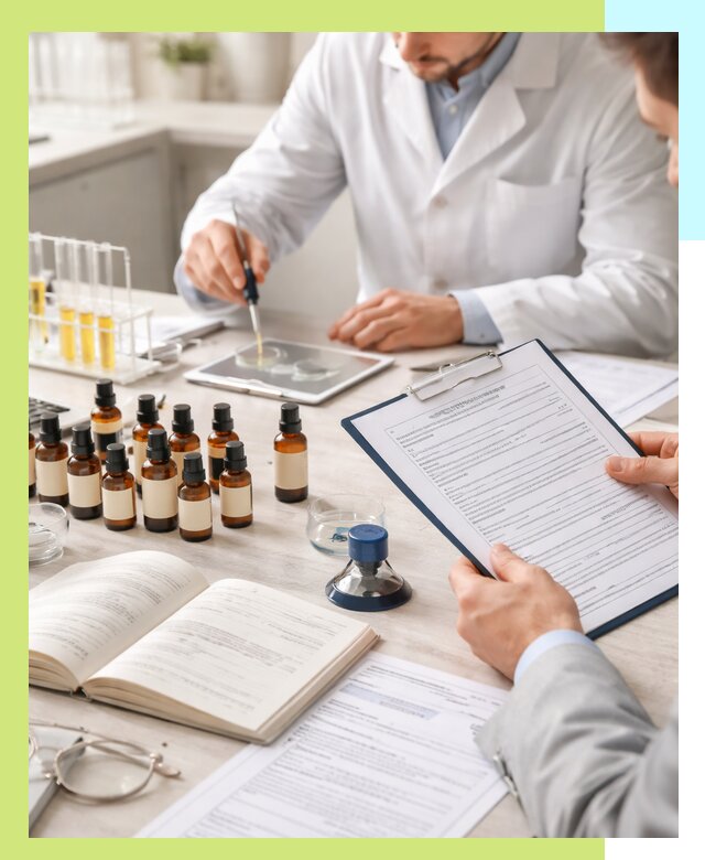 Сертификация эфирных масел и документация качества в Борзе