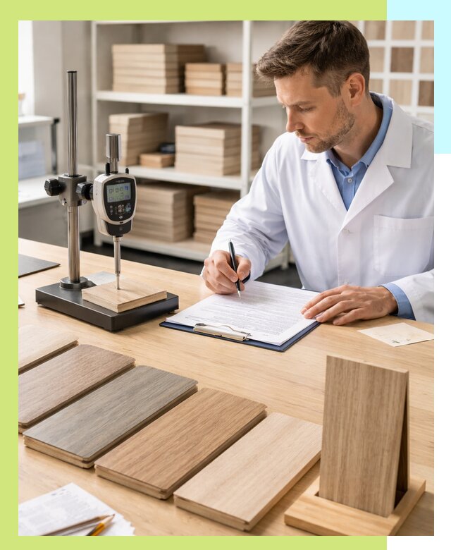 Сертификация ламината с испытаниями и оформлением документов в Борзе