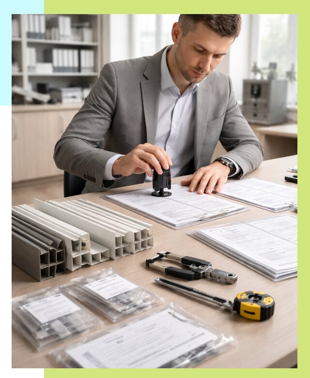 Сертификация ПВХ продукции в Борзе от 8756 р., Алешин-Бря