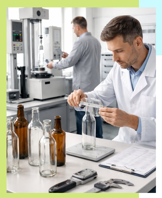 Сертификация стеклянных бутылок и сопутствующей упаковки в Борзе