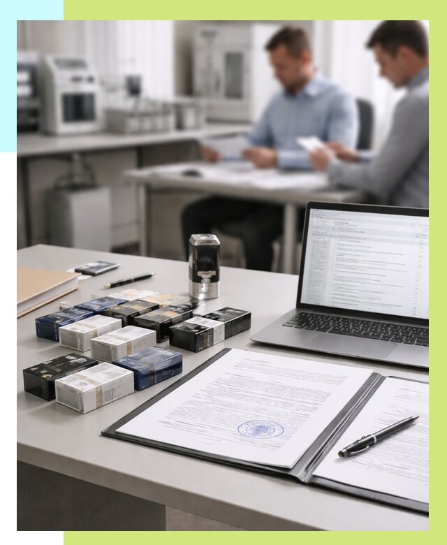 Сертификация сигарет под ключ в Борзе от 46355 р. | Алешин-Бря