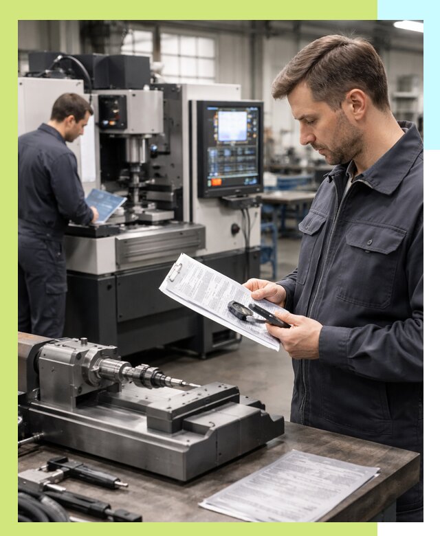 Сертификация станков: оформление документов и испытания в Борзе
