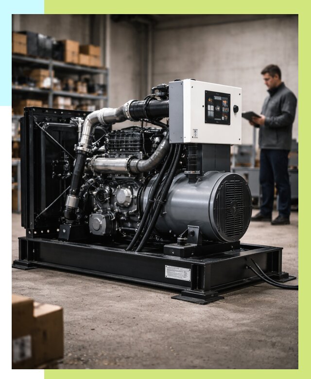 Сертификация дизель генераторов в Борзе от 15452 р. | Алешин-Бря