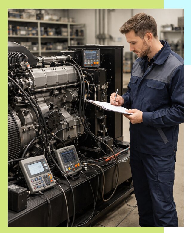 Сертификация дизельных генераторов и их оборудования в Борзе