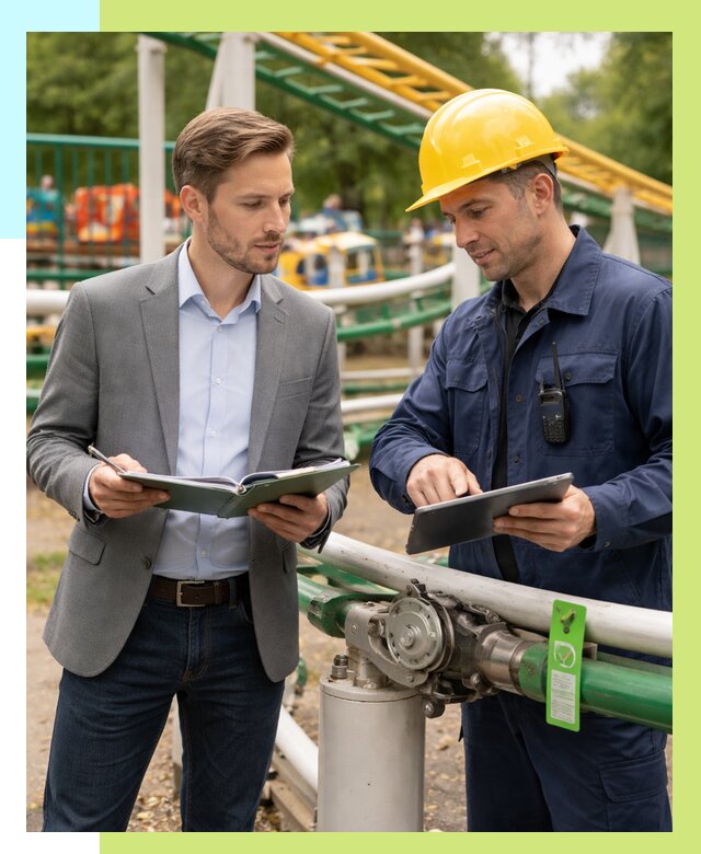 Сертификация аттракционов в Борзе от 46355 р. | Алешин-Бря