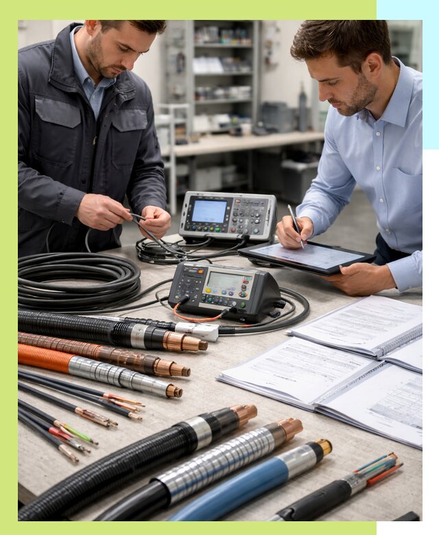 Сертификация кабеля и электропроводки в Борзе под ключ