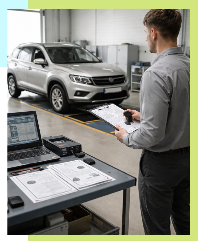 Сертификация транспортных средств в Борзе от 12361 р. | Алешин-Бря