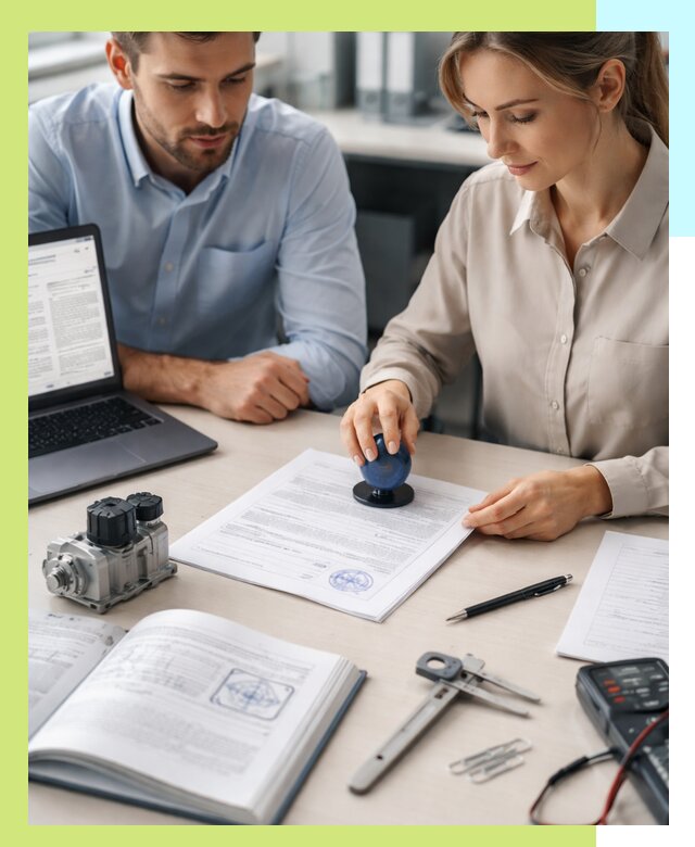 Выдача паспорта изделия и техническая экспертиза продукции в Борзе