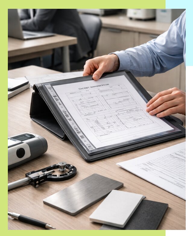 Оформление паспорта материала для продукции в Борзе