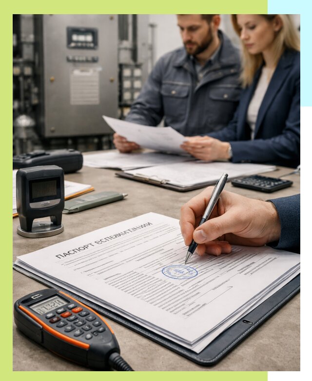 Оформление паспорта эксплуатации оборудования в Борзе