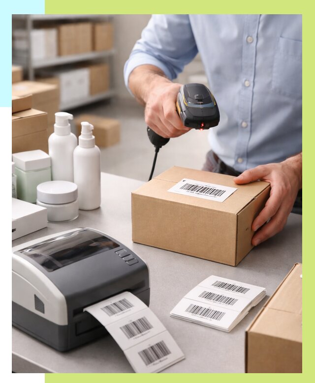 Штрихкодирование продукции в Борзе от 4635 р. | Алешин-Бря