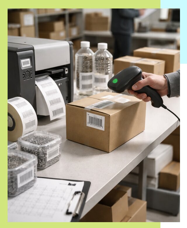 Штрихкодирование продукции и маркировка для продажи в Борзе