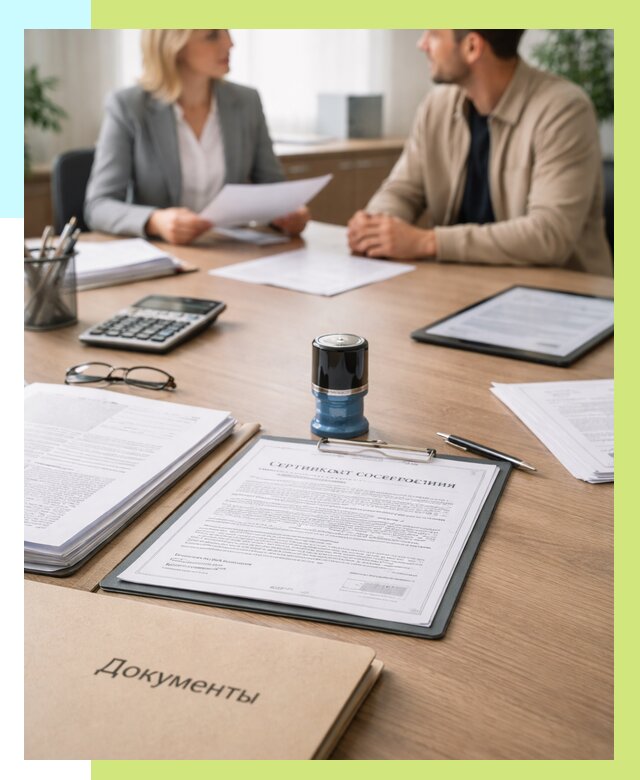 Сертификат соответствия на продукцию в Борзе от 15452 р.|Алешин-Бря