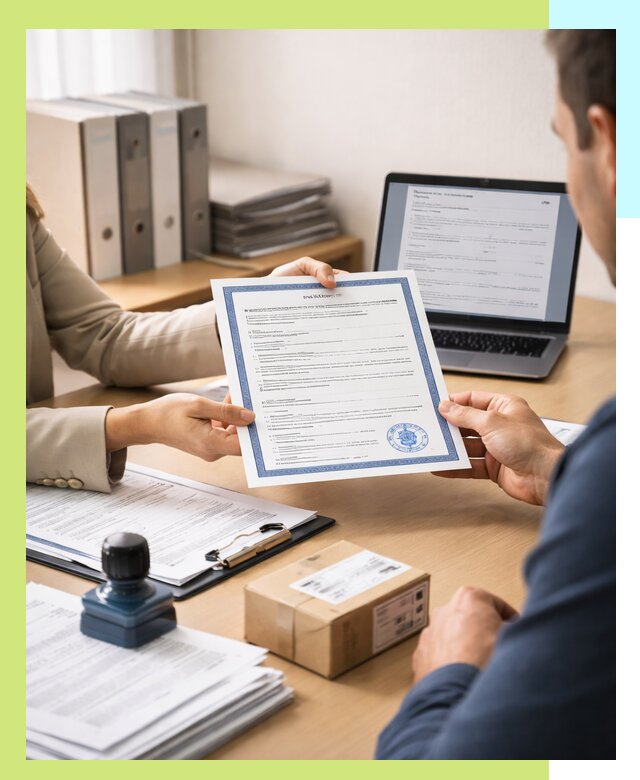 Оформление сертификата соответствия на продукцию в Борзе