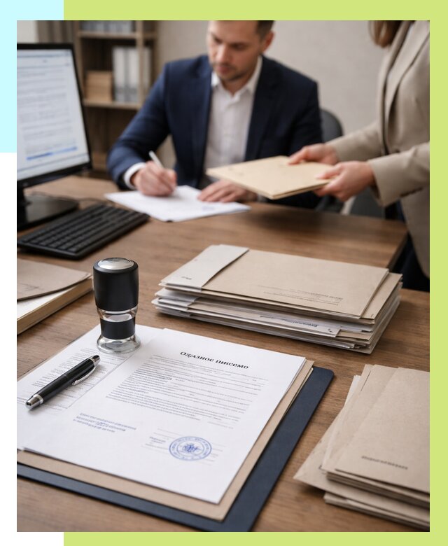 Отказное письмо для таможни в Борзе от 3090 р, Алешин-Бря