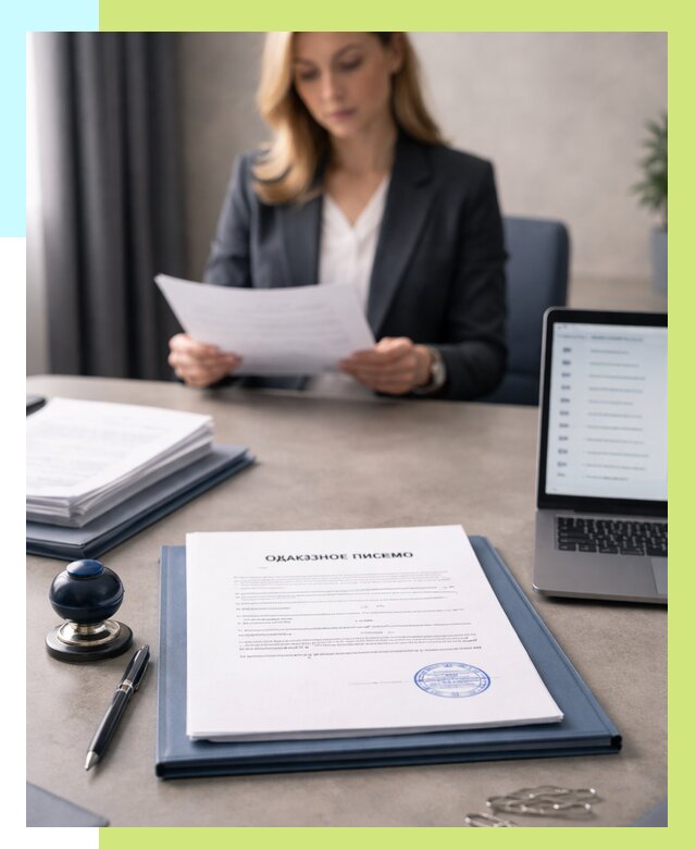 Отказное письмо для маркетплейсов в Борзе от 2575 р., Алешин-Бря