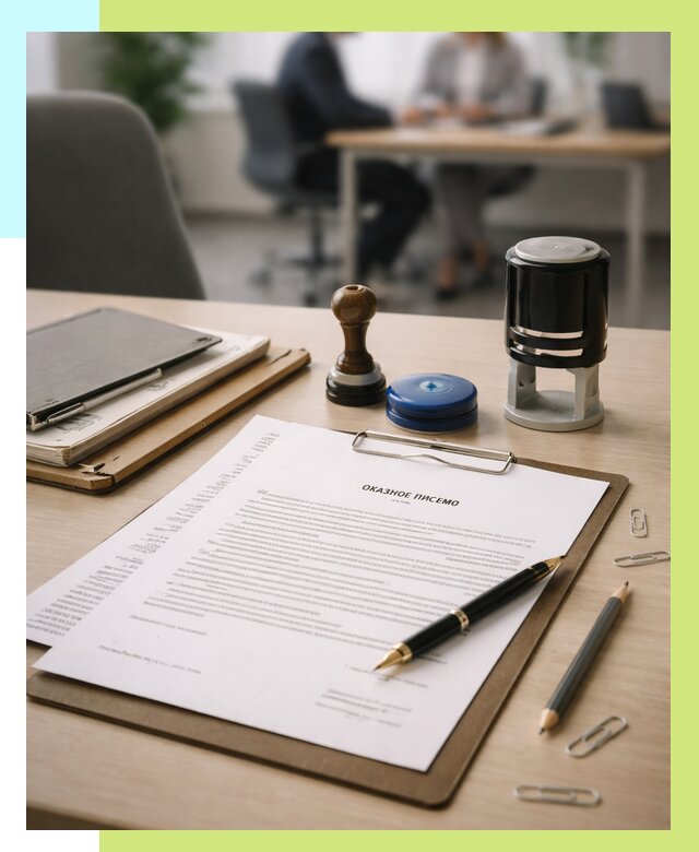 Отказное письмо для Wildberries в Борзе от 2575 р. | Алешин-Бря