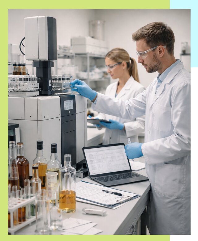 Выдача заключения о спиртосодержании продукции в Борзе