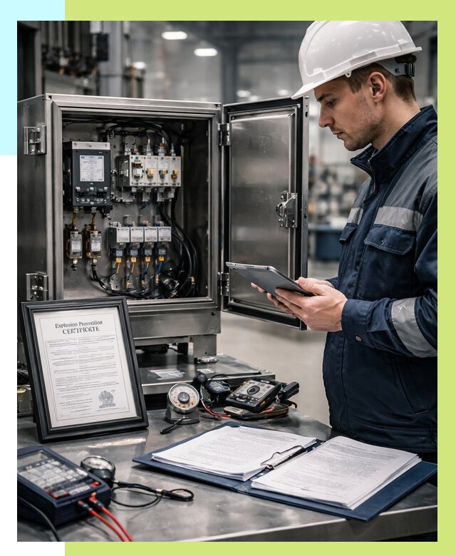 Сертификат взрывозащиты в Борзе от 46355 р. | Алешин-Бря