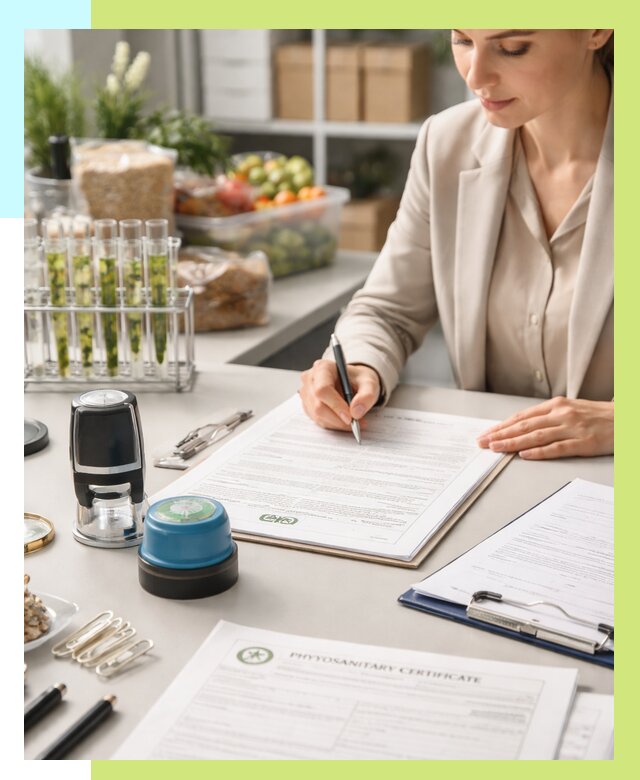 Фитосанитарный сертификат оформить в Борзе от 4635 р. | Алешин-Бря