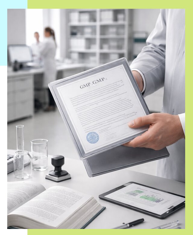 Сертификат GMP в Борзе под ключ от 87559 р. | Алешин-Бря