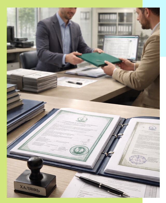 Выдача Халяль сертификата для продукции и услуг в Борзе