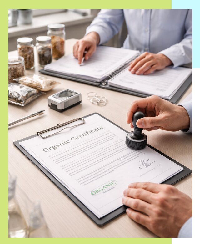 Получение органик сертификата для продукции в Борзе