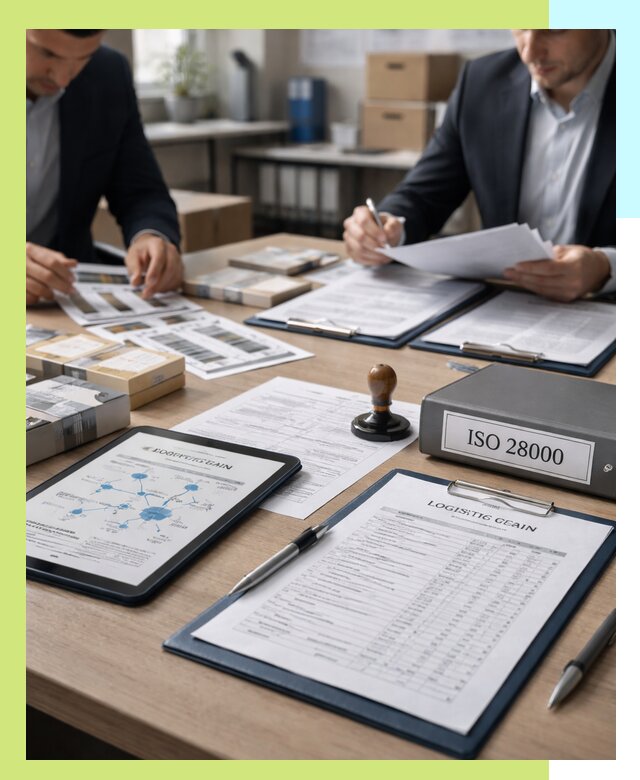 Получение сертификата ISO 28000 по безопасности цепи поставок в Борзе