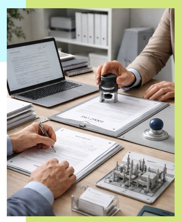 Сертификат ISO 29001 в Борзе под ключ от 77258 р. | Алешин-Бря