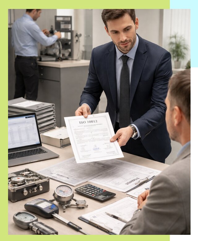 Выдача сертификата ISO 10012 по требованиям метрологии в Борзе