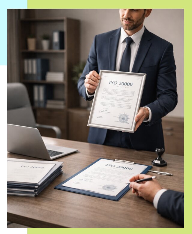 Сертификат ISO 20000 в Борзе под ключ от 123612 р., Алешин-Бря