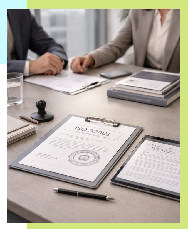 Сертификат ISO 37001 в Борзе оформить от 123612 р. Алешин-Бря