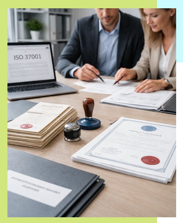 Получение сертификата ISO 37001 по системе борьбы с коррупцией в Борзе